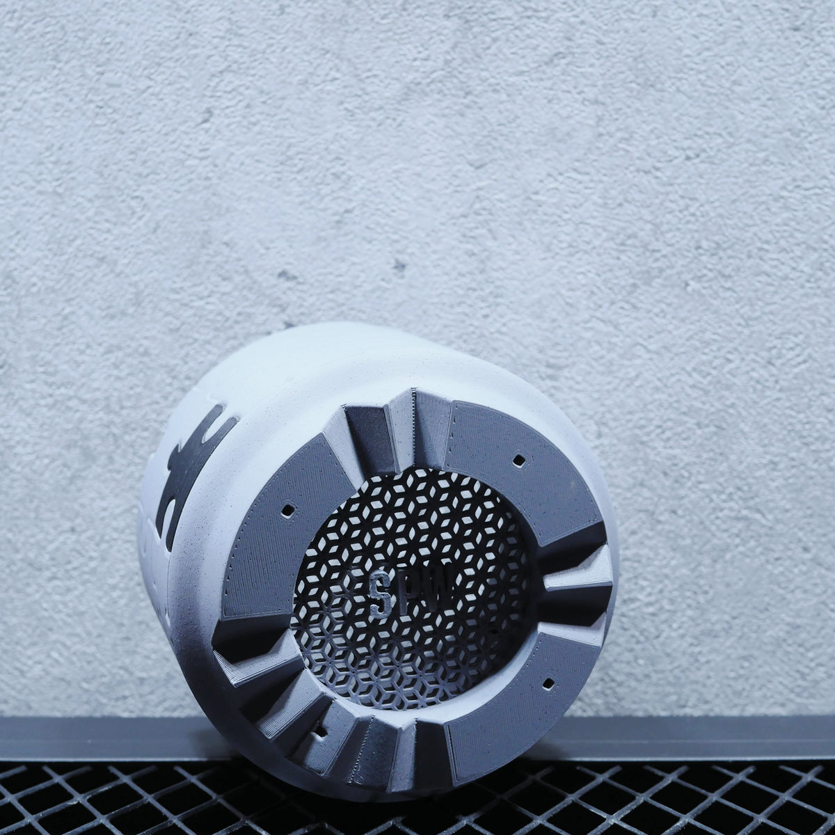 POT PUZZLE GREY LIMITED SIZE S 3.5号サイズ 3Dプリント植木鉢 マットブラック × アーバングレー 商品画像10｜SOCIAL PLANT WORKS